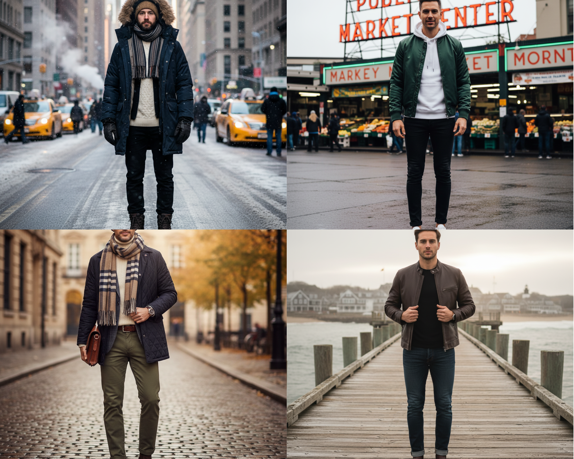 4 Men’s Winter Outfit Ideas to Inspire Your Cold-Weather Style | Smart, Stylish & Timeless